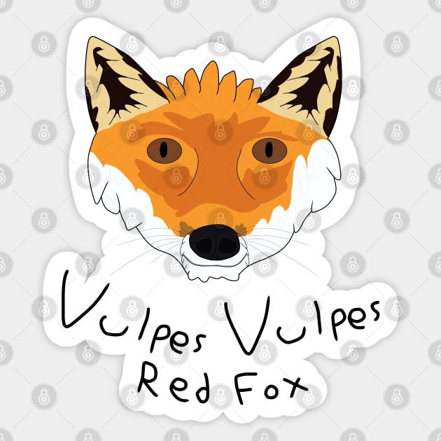 Red Fox = Best Fox Sticker by Coat